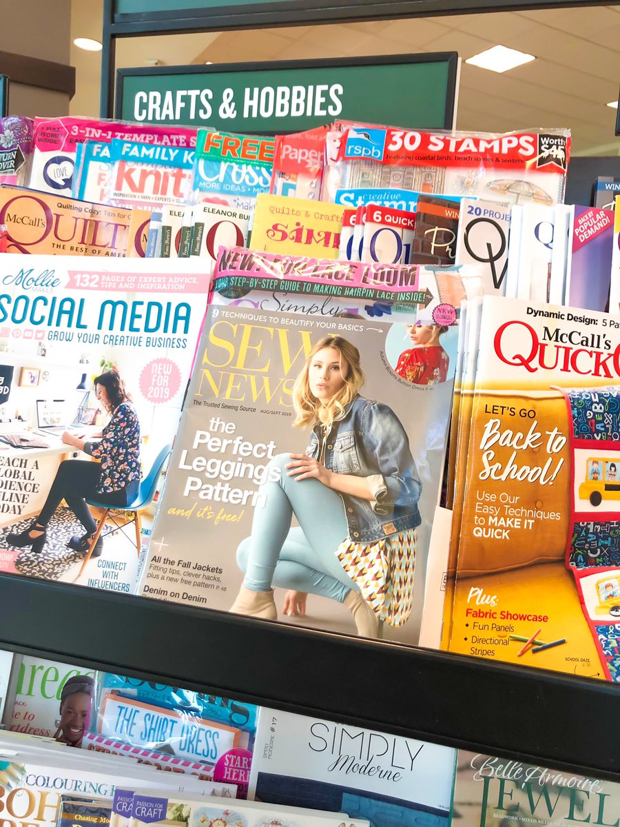 rosypenablog's tweet photo. Thank you @SewNews for our โMeet the Makerโ feature in the August/September Issue! ๐โจ๐ #rosypenapatterns #sewnews #sewingmagazine https://t.co/UAeVvPpXXP