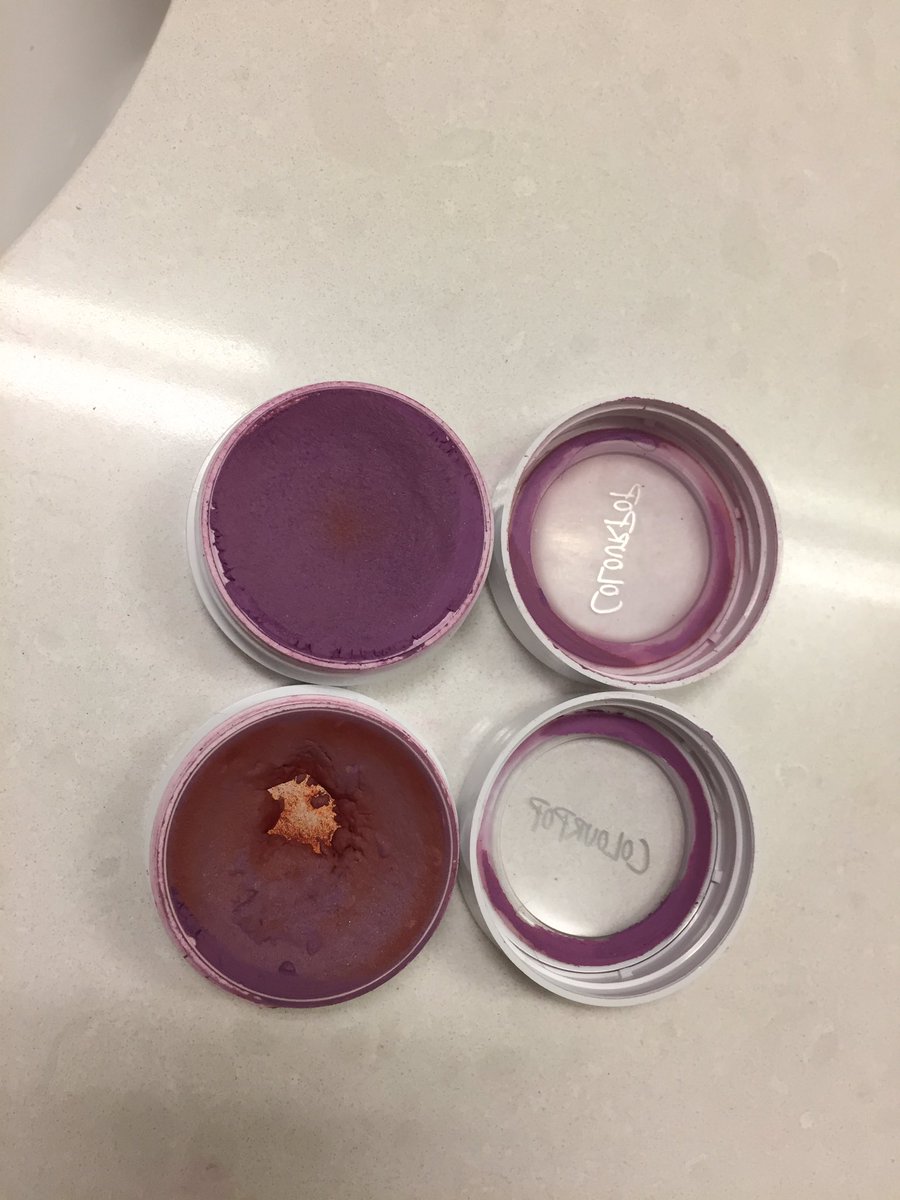 MeRash's tweet image. @ColourPopCo  I bought 2 Rain blushes since they are my favorite &amp;amp; they’re changing #colour. When I use it, it gives me pimples so it’s definitely not #healthy. Could you please send a fresh batch? I love it but this batch is not good. #colourpop #makeup