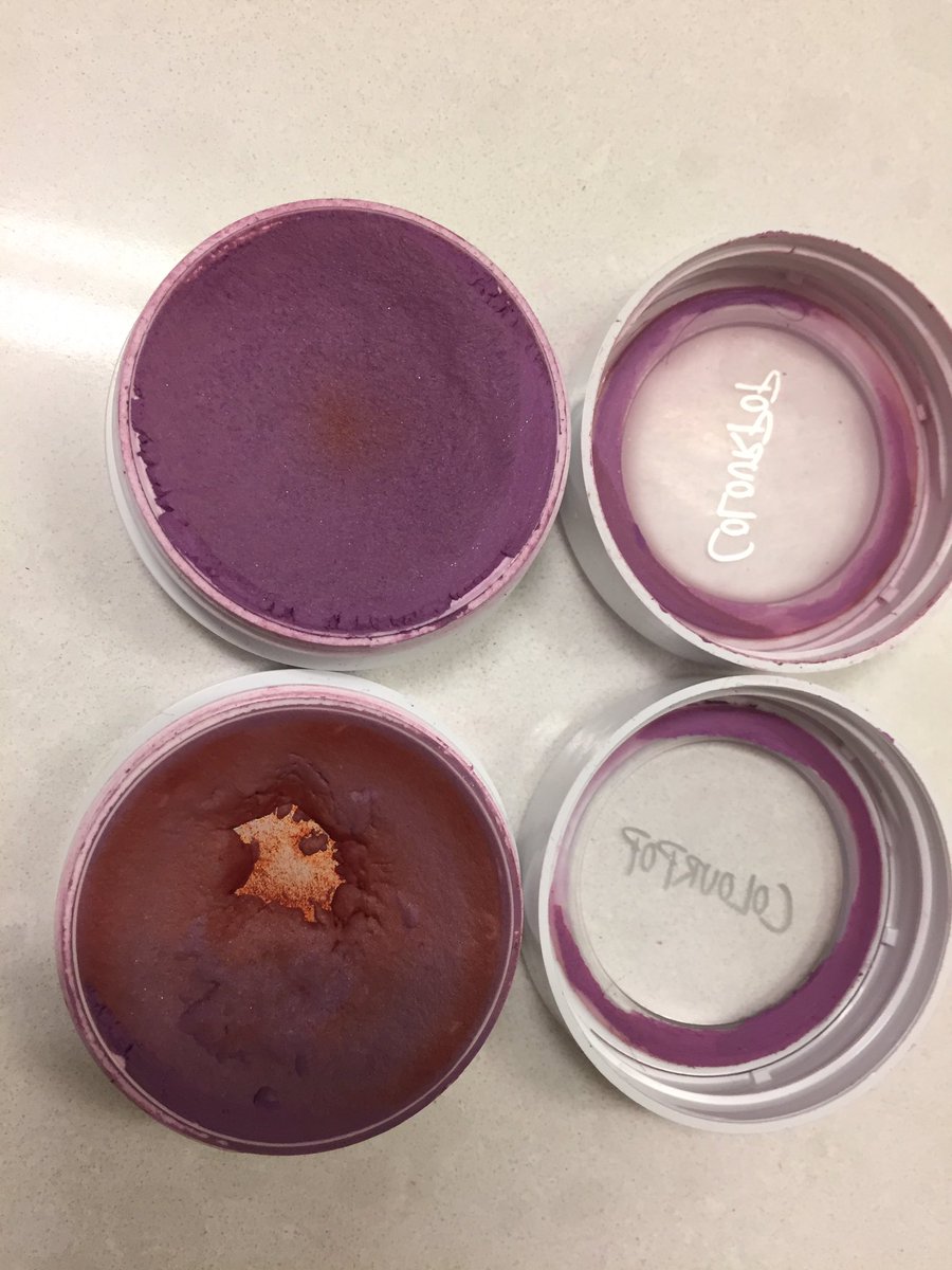 MeRash's tweet image. @ColourPopCo  I bought 2 Rain blushes since they are my favorite &amp;amp; they’re changing #colour. When I use it, it gives me pimples so it’s definitely not #healthy. Could you please send a fresh batch? I love it but this batch is not good. #colourpop #makeup