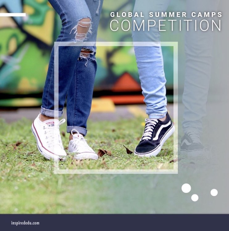 Win a place at an Inspired Global Summer Camp in 2020 in the location of your choice! Entries close 12 August 2019.
Learn more about our exciting video competition: inspirededu.com/global-camps
#inspiredglobalcamps #sotograndeinternationalcamps