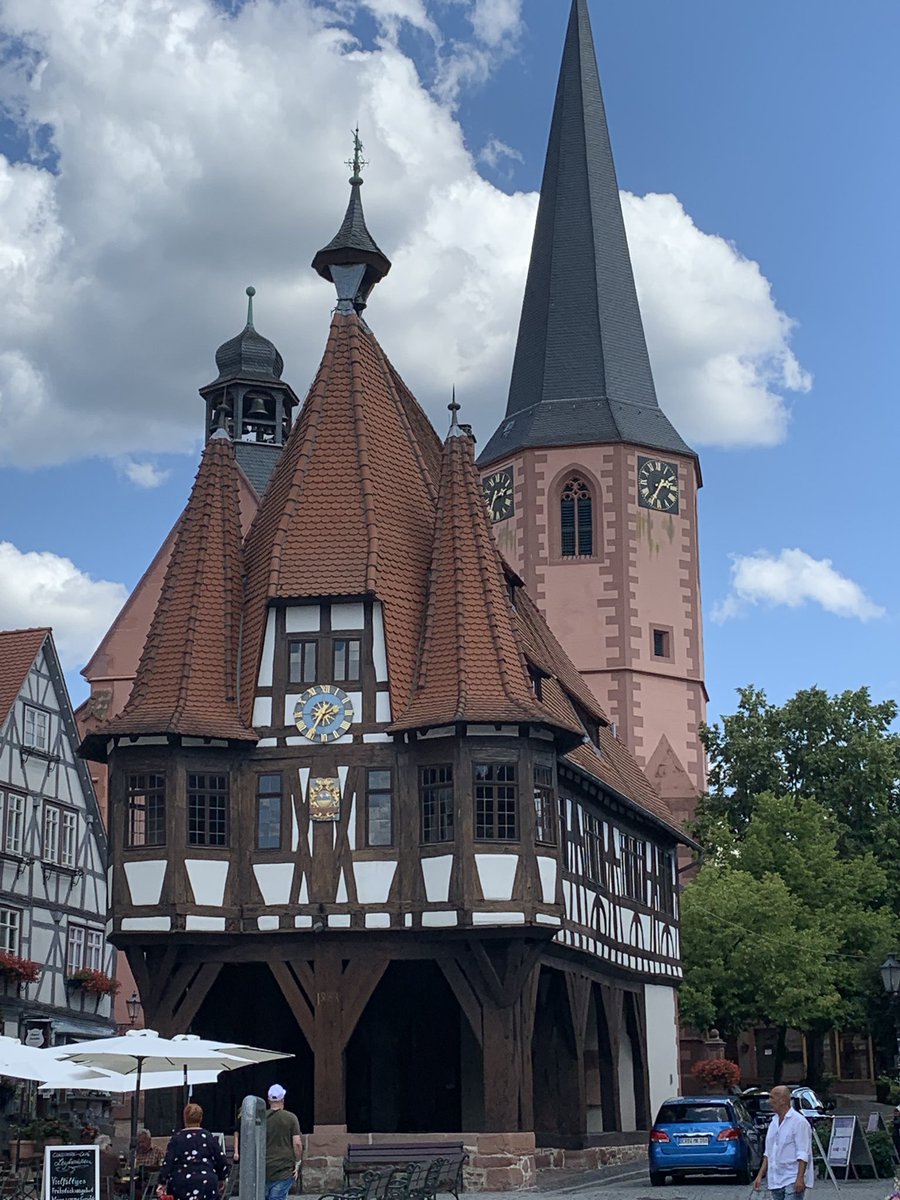 GyMi_LHS's tweet photo. Heute waren wir in Michelstadt! https://t.co/nrAOOPY2Kv