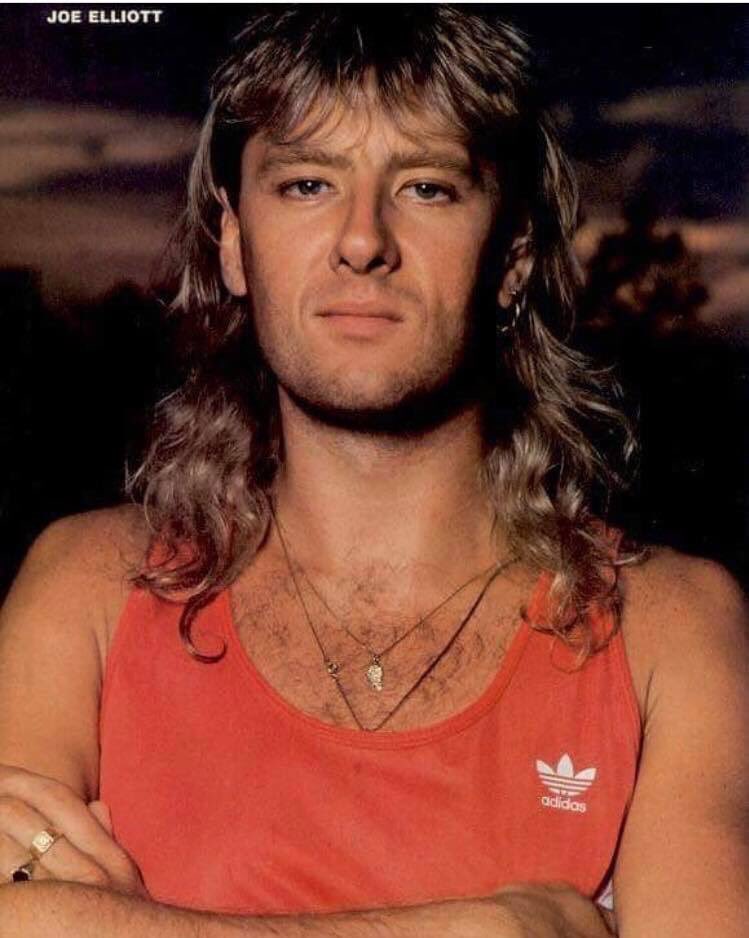 Happy birthday to my first love, Joe Elliott. 