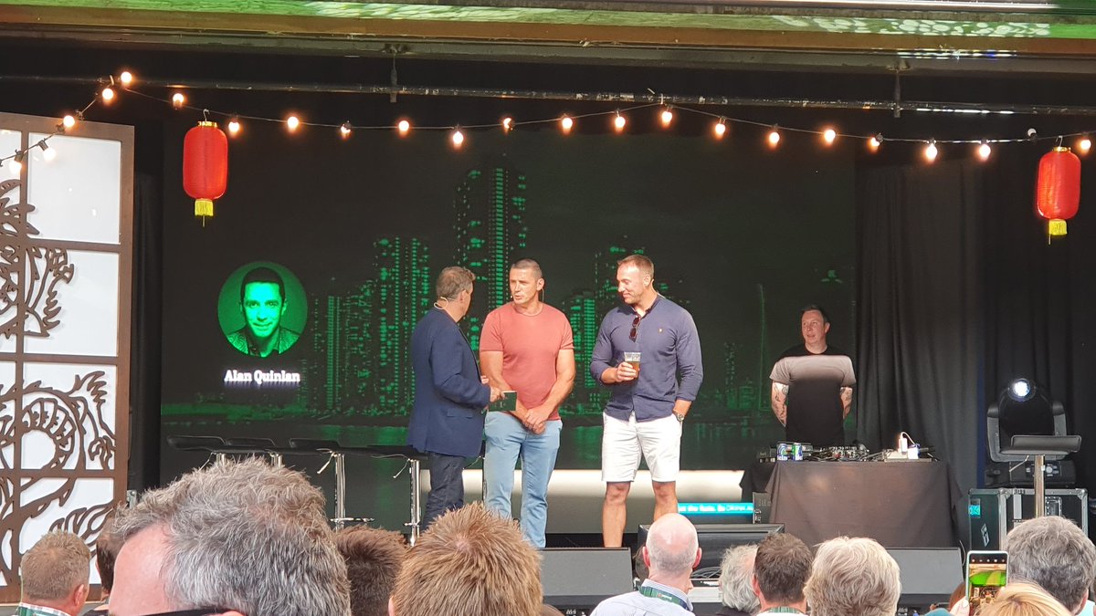 DublinEventG's tweet photo. Stephen Ferris, Alan Quinlan and Mario Rosenstock at #StarinJapan Rugby launch event with @Heineken_IE
#forgotthepictureinlasttweet https://t.co/XjCCvu5DYI