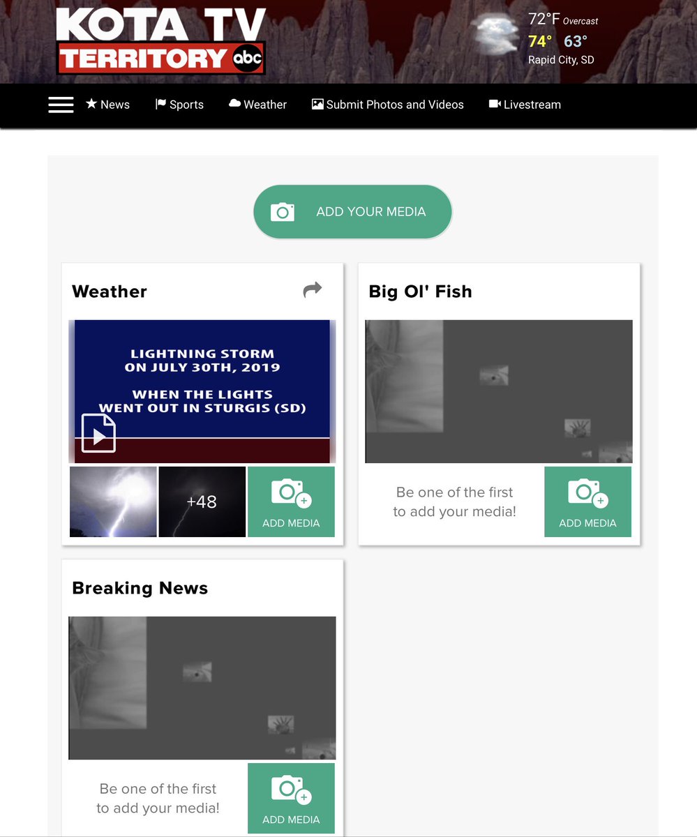 KOTAWeather's tweet image. Out with the old; in with the new! We have a new way of uploading photos or videos. We are NO LONGER using My Capture.. instead we have this: a much easier URL &amp;amp; more user-friendly! 

Here’s the link: kotatv.com/ugc/

#viewerphoto #viewervideo #photos #videos #KOTAWeather