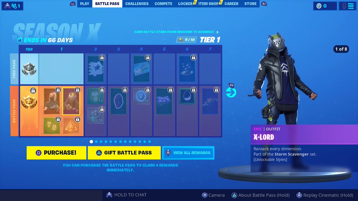 CaspurTV's tweet photo. So who's tryna get a free Battle Pass for #FortniteSeason10?? https://t.co/bYGwcufVFx