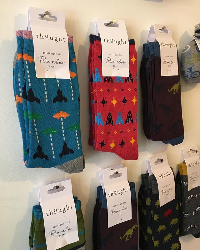 uncaptiveco's tweet photo. We have a few new designs of bamboo socks by Thought in-store at the moment! For the retro game lovers 🕹 who recognises the games featured? Available online tomorrow! Keep your feet comfy while looking cool 😁 #uncaptive #ethicalrevolution #shopstack … https://t.co/4Y2SZ54fIr https://t.co/aNelzPgf2M