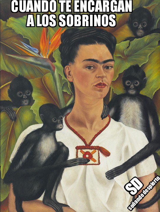 SoandoDespier13's tweet photo. #sobrinos #Bendiciones #FridaKahlo https://t.co/XSWOgmJOAZ