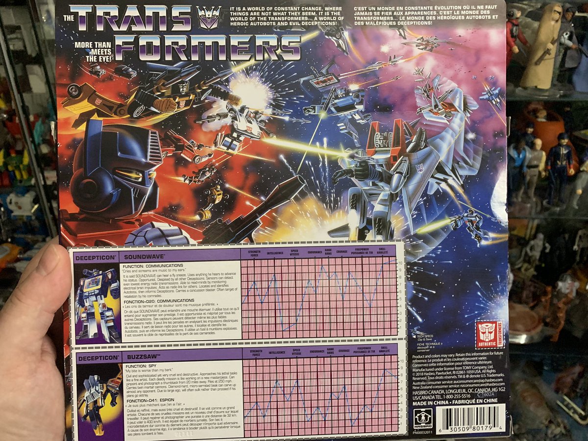 AwesomeGeekShow's tweet photo. They did it @woodysalaskan, @mr_rigden, @Cyrinnic, @angryspacebee -Retro Soundwave in stores now!
-awesome.

#RetroTransformers #Transformers #Soundwave #Buzzsaw #ActionFigures #G1 #G1Transformers https://t.co/mIHtEh5F1W