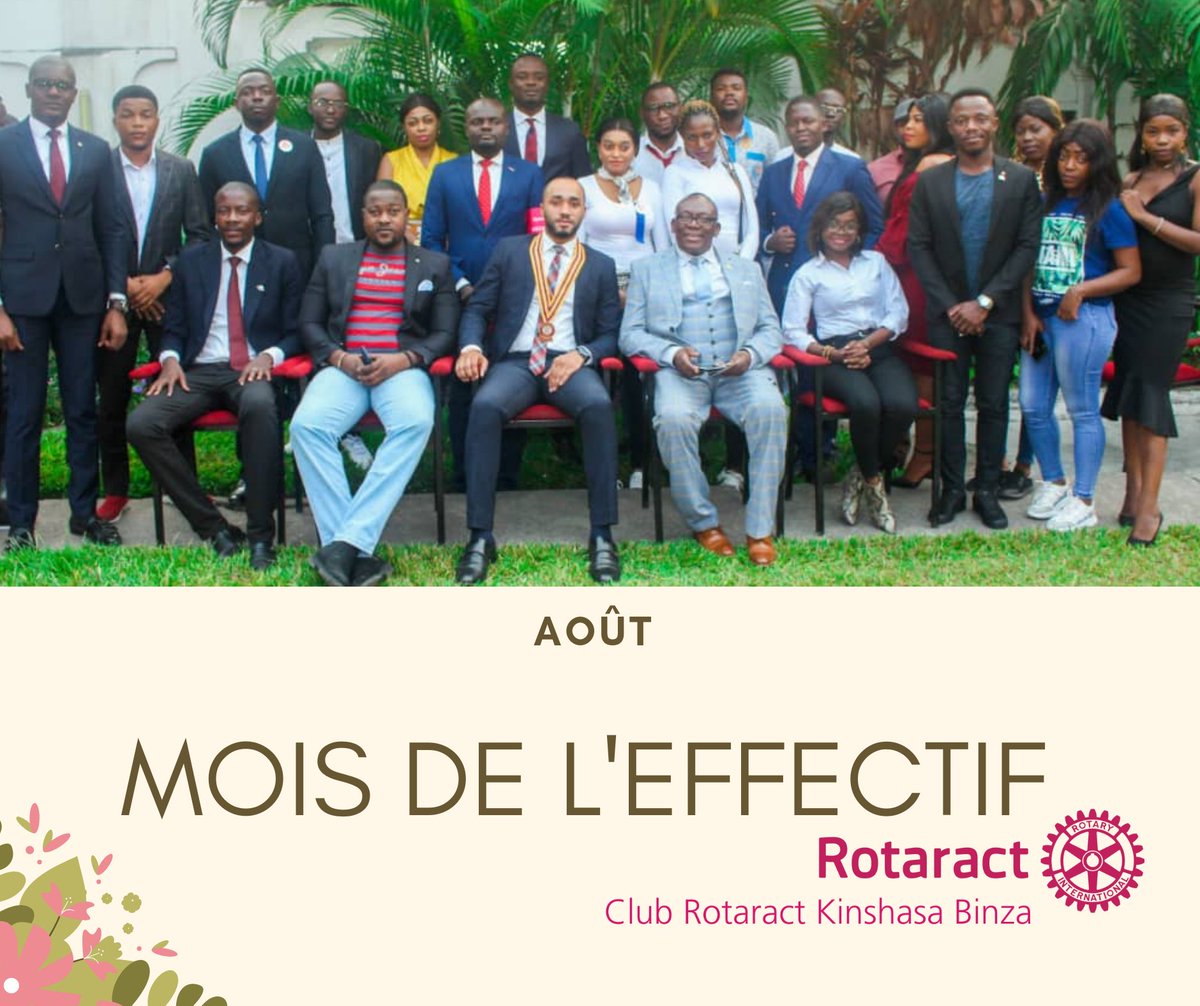 Club Rotaract Kinshasa binza tweet media
