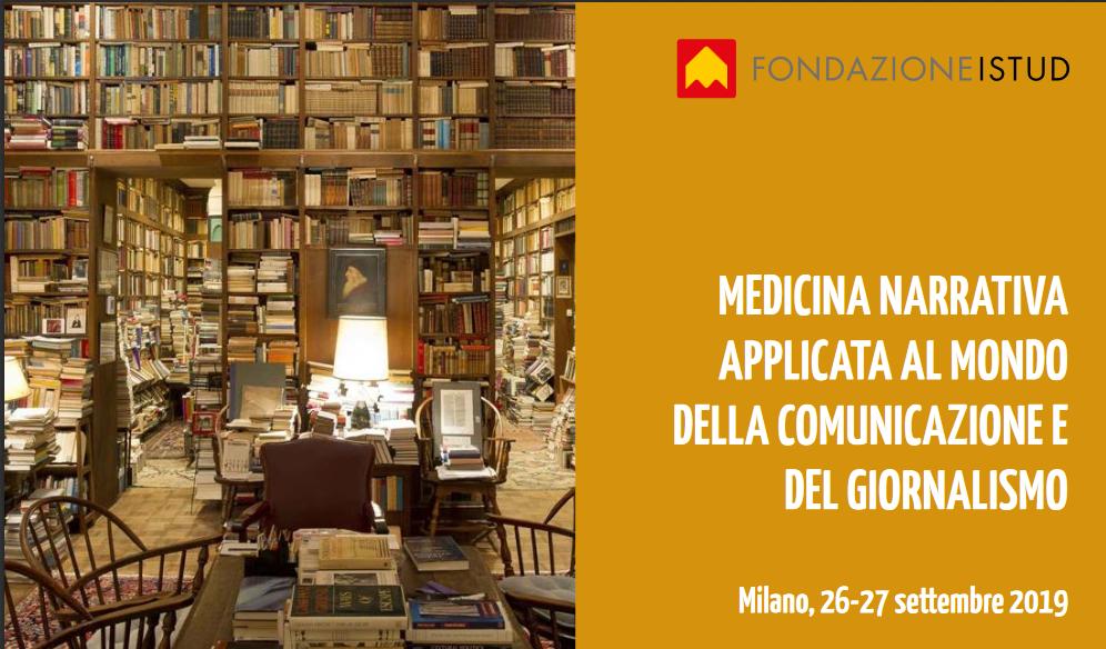 Scopri il nuovo seminario "#MedicinaNarrativa applicata al mondo della comunicazione e del giornalismo": bit.ly/2OA3KuF

A Milano, 26-27 settembre 2019