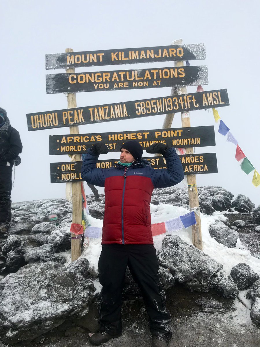 StephenFerris6's tweet photo. Going through photos on my phone and stumbled across this one. Hard to fathom how our trekking buddy is not with us anymore. Pic- Just over 6 months ago on the roof of Africa...(Kilimanjaro)
Enjoy life to the max and keep making memories peeps.
RIP. Kieran McNally ⛰ https://t.co/aBAs6DQVki