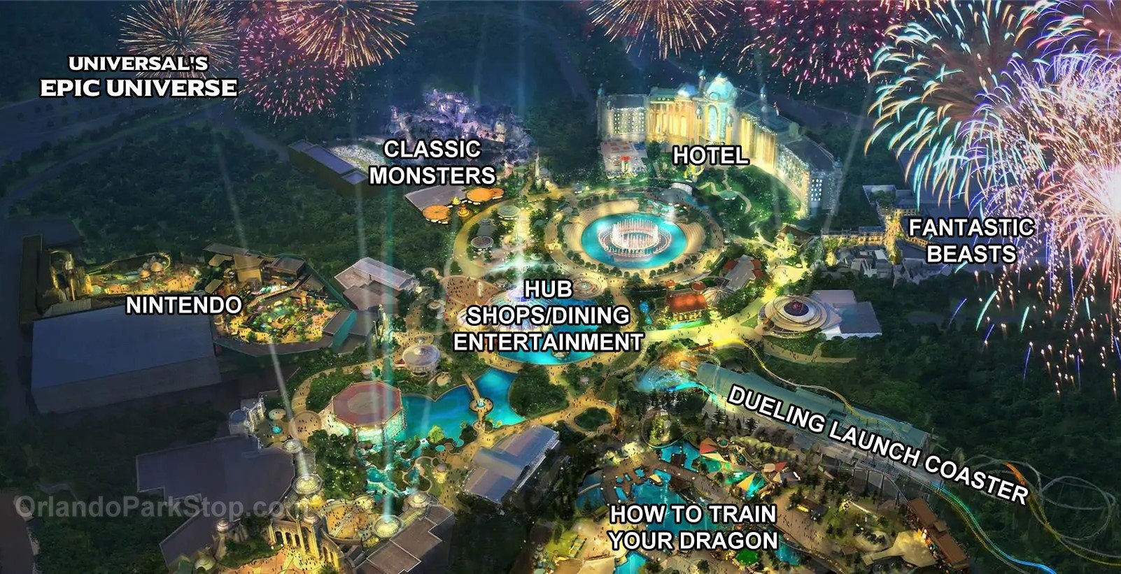 [Universal Orlando Resort Universal's Epic Universe 2025] Parque