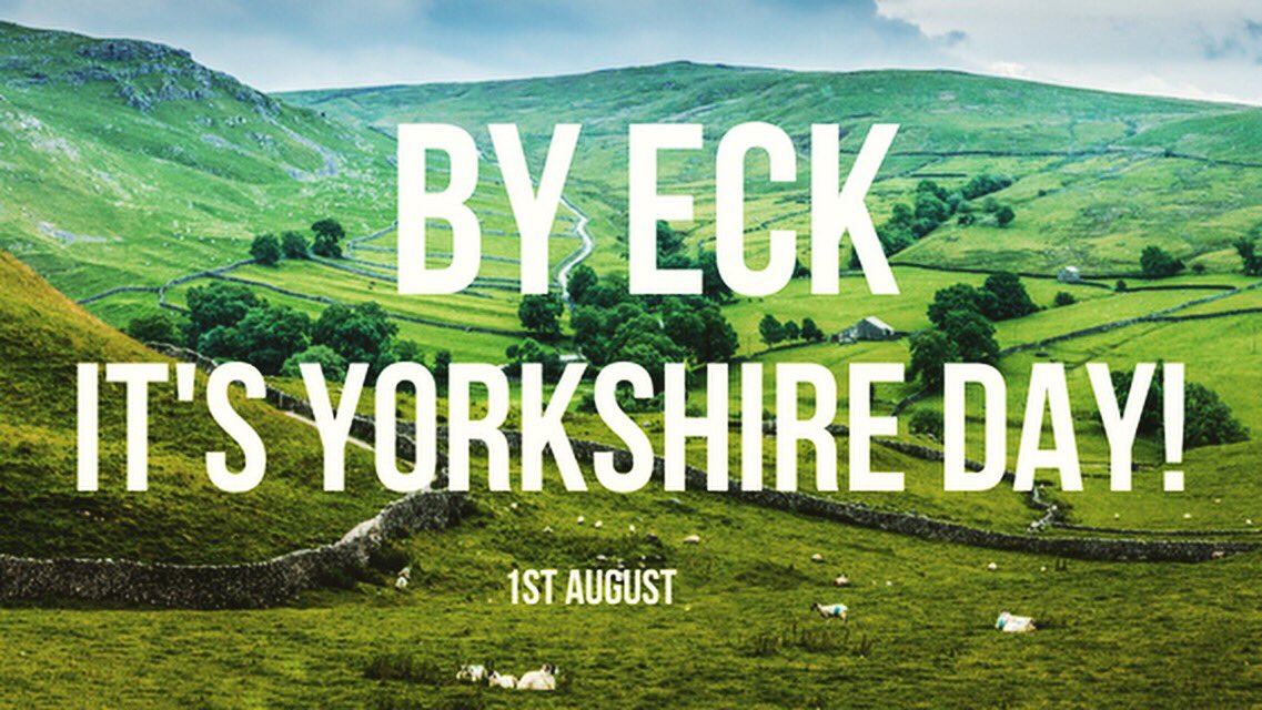 HamptonLeeds's tweet photo. Happy Yorkshire Day!

#happyyorkshireday #happyyorkshireday2019 #yorkshireday #yorkshire #leeds #byeck #ayup https://t.co/xYYWGcjcFK