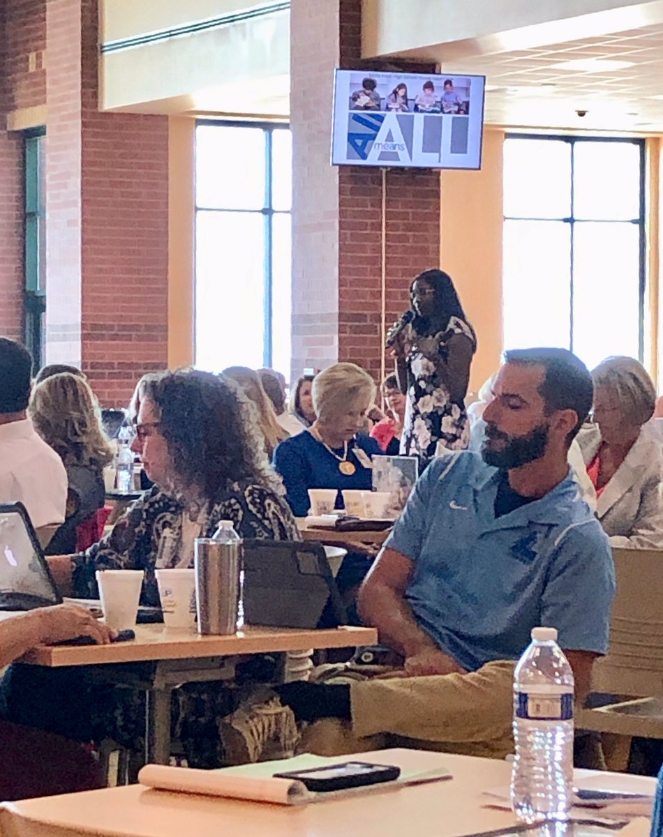 LexingtonOne's tweet photo. Our Administrators continue to tell personal and heartfelt student success stories to illustrate #powerskills within their schools. #leadingasONE #allmeansALL https://t.co/BC2yYrQnPO