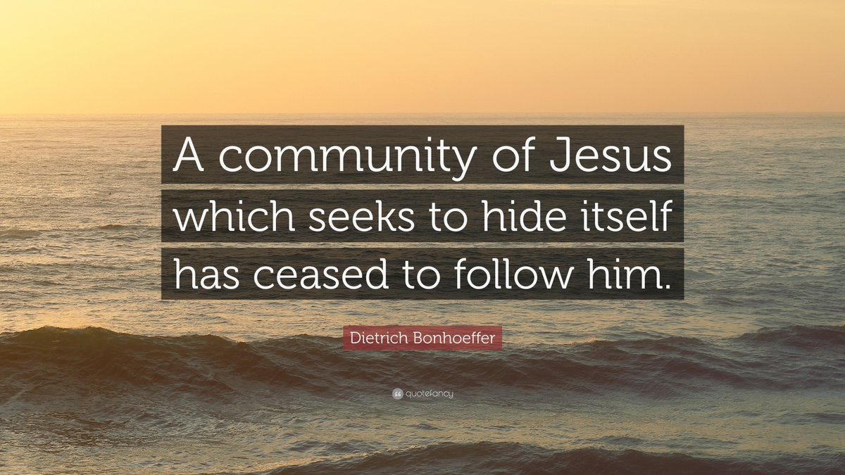 JesusWayof's tweet image. Your daily #Bonhoeffer #TheWayOfJesusChrist