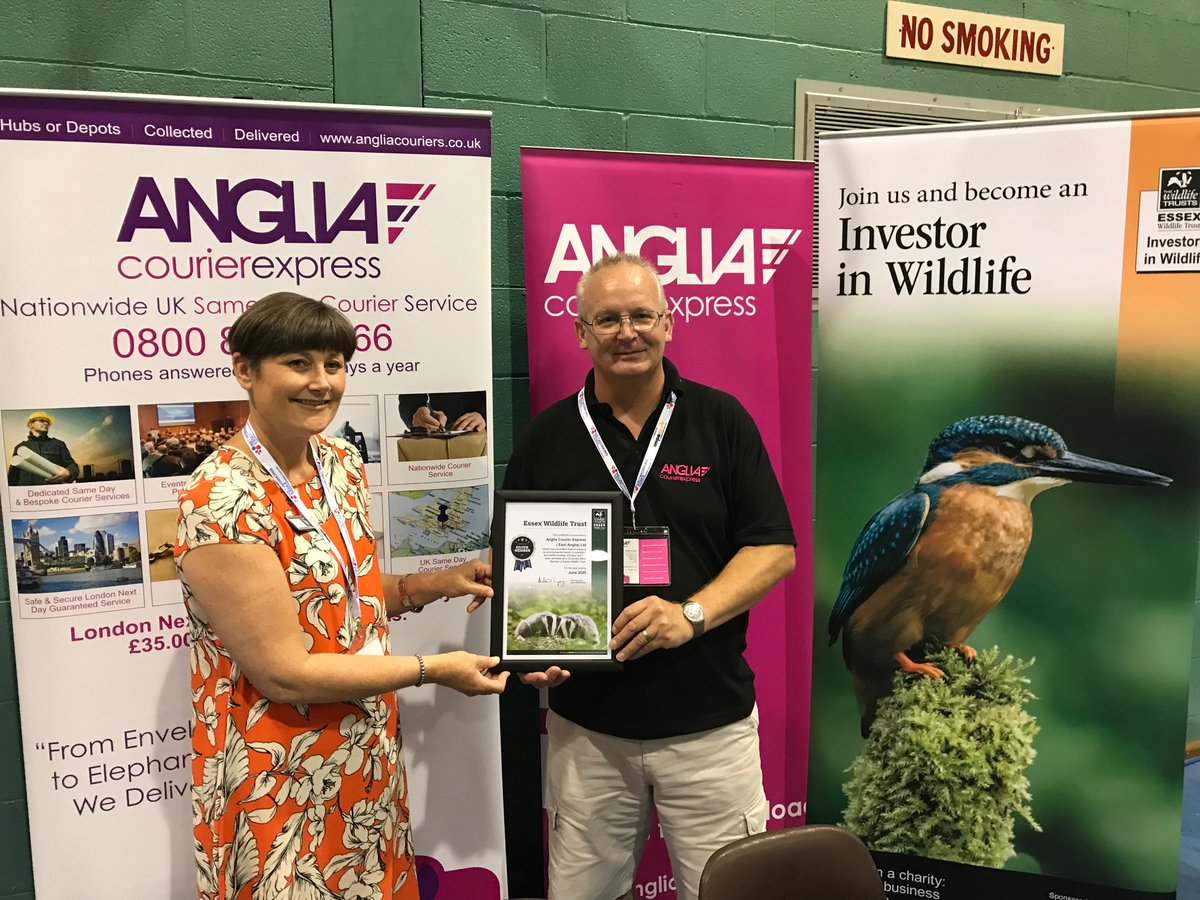Anglia_couriers's tweet photo. We are pleased to announce that we are now supporting Essex Wildlife Trust. We are thrilled to be working with such a great organisation. #essexwildlifetrust https://t.co/oyeoobj018