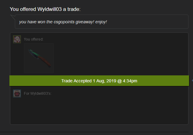 CS:GO Knife Giveaway