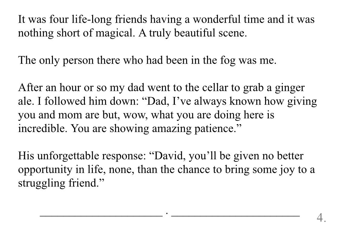 wealthy_barber's tweet image. I hope you enjoy this short piece about friendship, courtesy of my mom and dad.