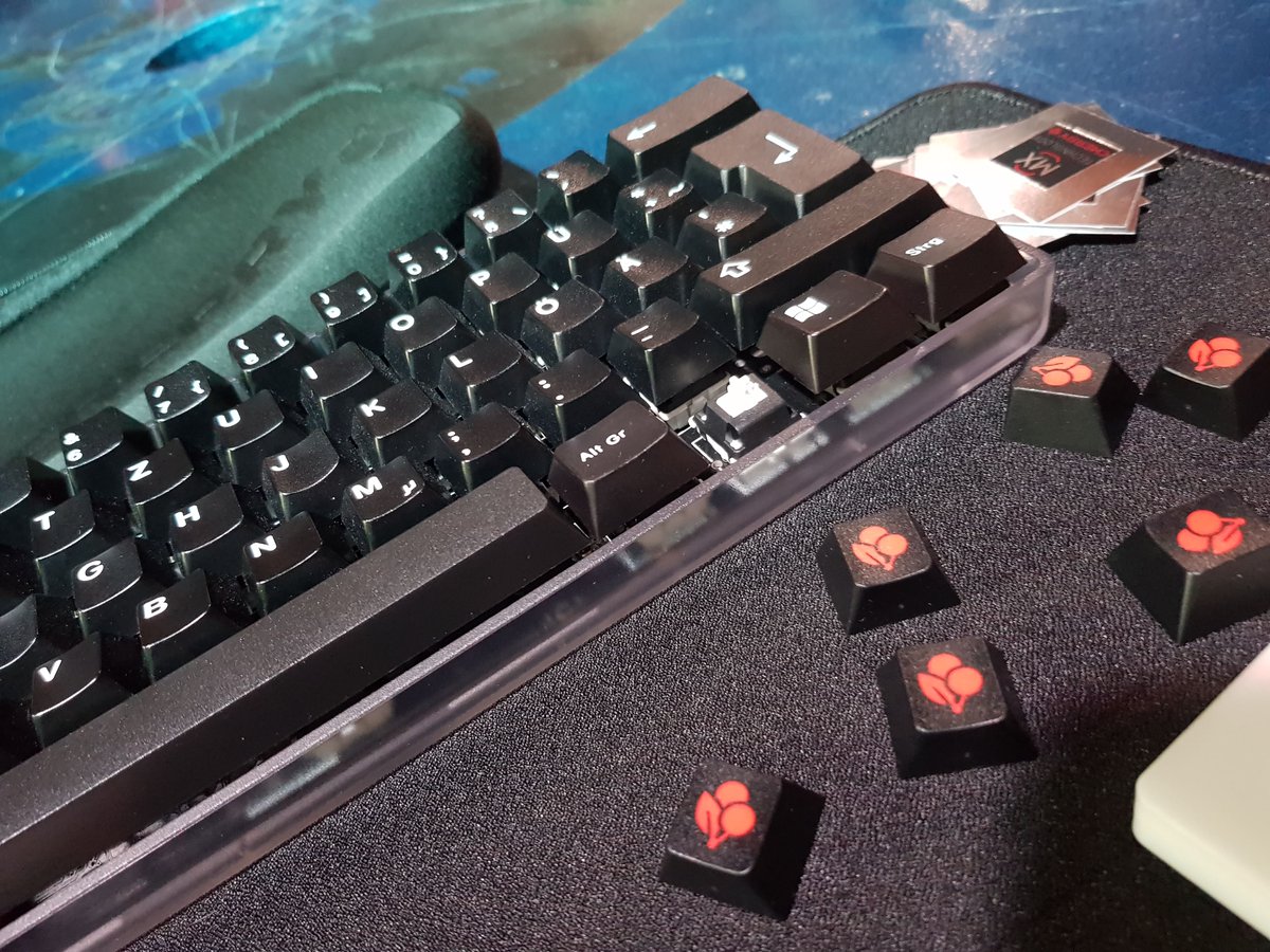 cherrymx's tweet photo. Now what we have under that keycap? A CHERRY MX Clear switch!
Want more information? Get it on our website: https://t.co/sx0V0htW8G
#cherrymx #mxclear #mechanicalkeyboards #cherry #keycap https://t.co/rMIDNlHest