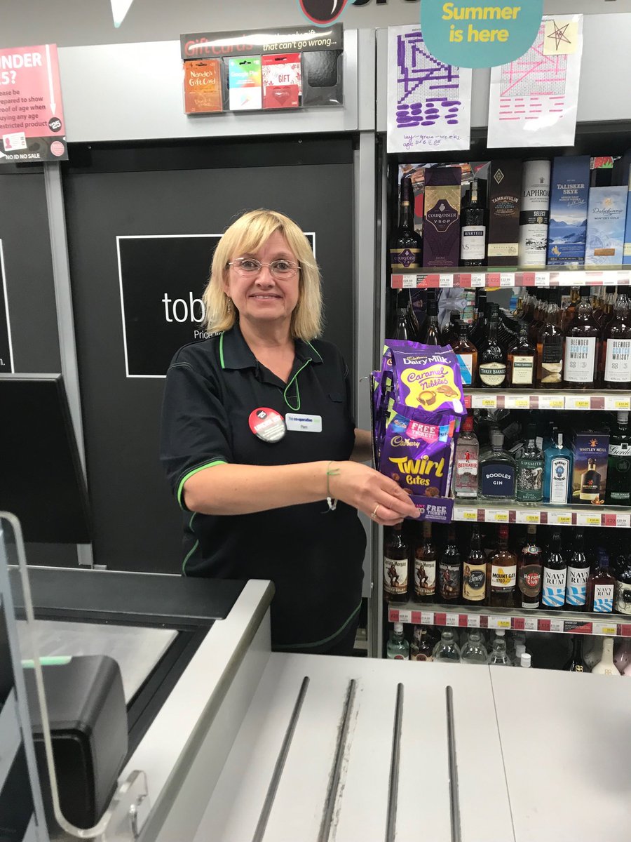 Why not come along to Newbold Verdon &amp; meet Pam , our top race line sales Queen East 3 CEC  <a href="/mycoopfood/">Central Co-op Food</a> <a href="/lilchelle/">michelle B</a>