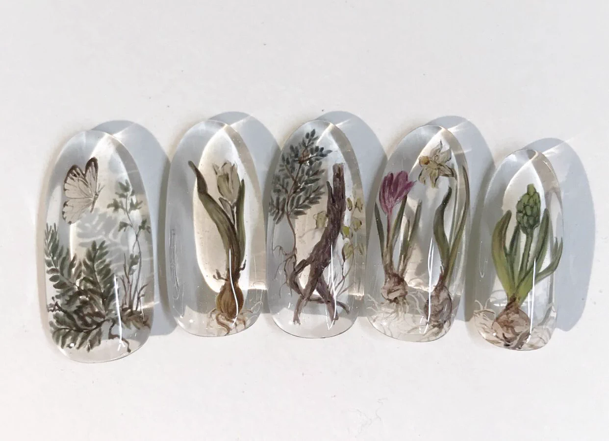 まるで絵画！芸術レベルネイルアートが美しすぎる！