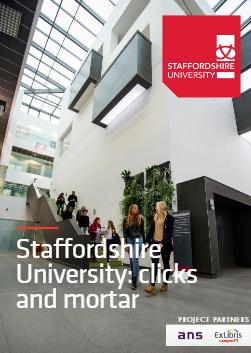 _campusM_'s tweet photo. "We are developing … a 'clicks and mortar' strategy that delivers the best of the physical and the digital" Read more from Andrew Proctor at Staffordshire University https://t.co/XrKaYGxejV #digitaltransformation #mobilecampus https://t.co/Qopu3l79Nj