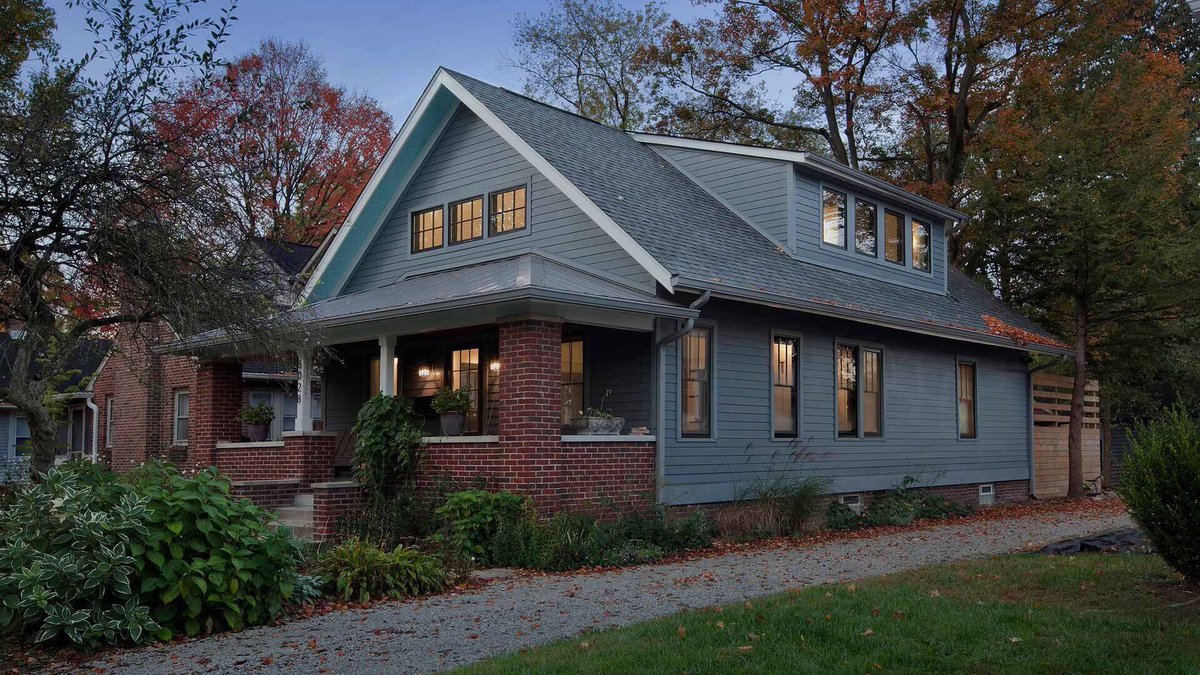 Meet the BLT House. <a href="/HAUSarch/">HAUS | Architecture</a> raised the roof on this Broad Ripple bungalow, plus took down some walls, opened up the attic and a whole lot more. You won't want to miss it. Tickets available now! #architecture #AIAIndyHomeTour