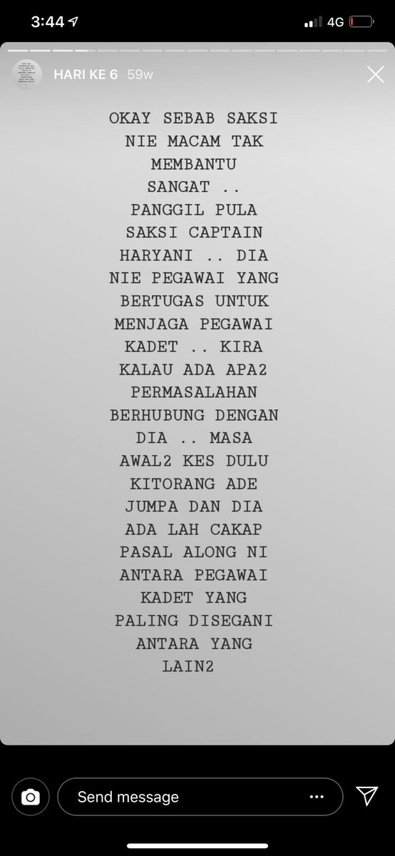 faeznasirr's tweet photo. Mengenai Kes Arwah Zulfarhan, aku terfikir takkan pihak pengurusan UPNM langsung tak tahu pasal kes ni, akhirnya aku dapat jawapan ni dari IG adik arwah. https://t.co/PHKigvtGK6
