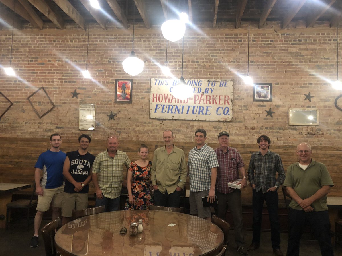 A special thanks to Dr. David Allison from <a href="/UofSouthAlabama/">University of South Alabama</a> and Dr. Robert Cook from <a href="/AuburnU/">Auburn University</a> and their students for helping support the mapping efforts for the Charge Minerals #graphite project in #Alabama.