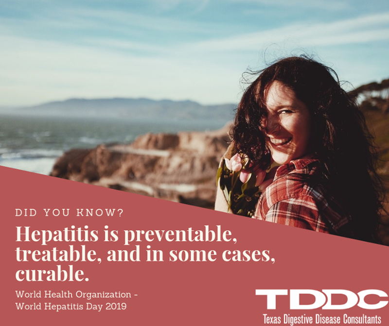 TexasDigestive's tweet photo. According to the World Health Organization, 325 million people are living with viral hepatitis B and C, and 80% of people living with hepatitis lack prevention, testing, and treatment!
https://t.co/A5XvcyY5Cy
https://t.co/lZSZ67zTS9 
#hepatitis #awareness #worldhepatitisday https://t.co/Y9EWXaLOGr
