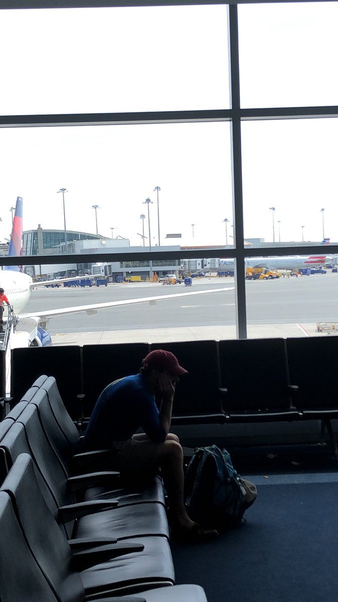 Flight 2. Missed. #freedad