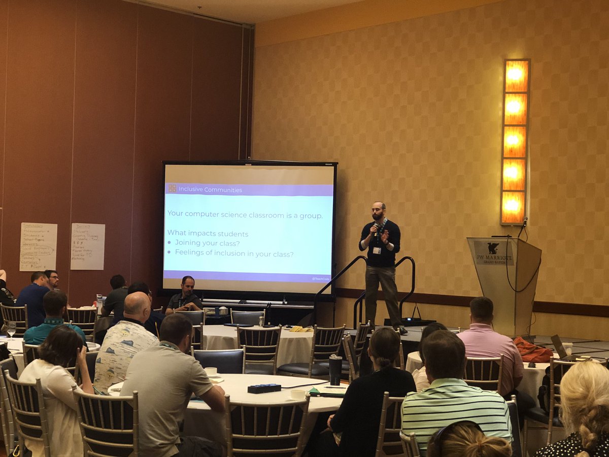 Rachel19566422's tweet image. The amazing @JustinFellerCS sharing his emotional, personal story. All students are important! All students need to feel safe! All students are valuable members of your classroom! Thank you for being brave and sharing your story with us! #micoding