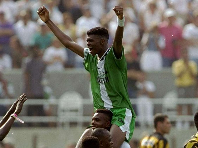 Super Eagles legend, Nwankwo Kanu.    What is your favourite memory of \"Papilo\"?
Happy birthday BOSS 