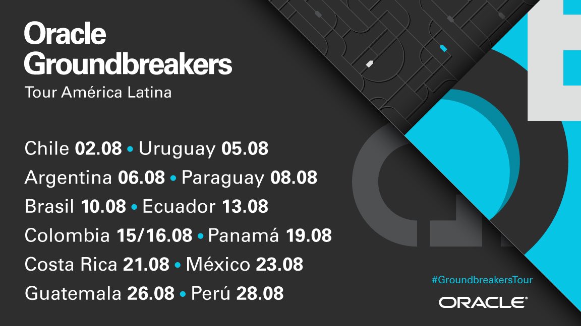 rsalazar_ace's tweet image. 🙋🏻♂️ => 🇨🇱 => 🇦🇷 => 🇨🇷 
Is a true honor for me to be able to speak in Chile, Argentina and Costa Rica this year ✌🏼
#Groundbreakers2019
#OracleACEAssociate
#DatabaseSecurity
#DBSAT