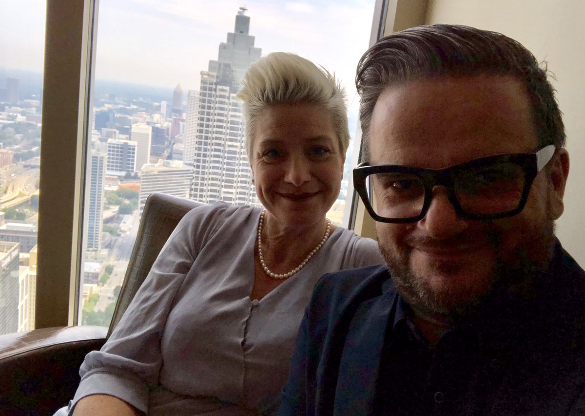 Hoeferle's tweet image. About to meet with a Blueprint and we are what? That’s right: early! 

#SuccessPatterns #BANKcode @nlpatlanta @GittaHoeferle @CommerceClubATL