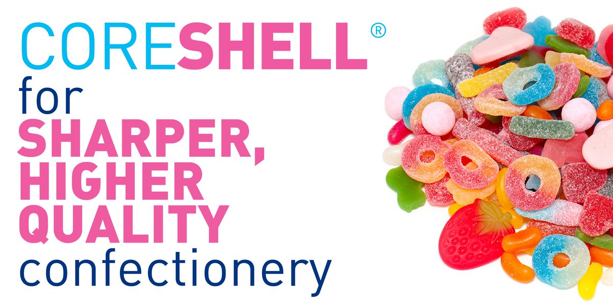 tastetech's tweet image. CORESHELL – for sharper, higher quality flavoured confectionery
Our CORESHELL encapsulation process protects acids and helps solve the problems of hygroscopicity, inversion and loss of flavour within a range of confectionery products. 

bit.ly/2SboNSh

#acids #coreshell