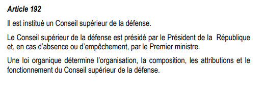 kinshasaweb's tweet photo. 🇨🇩🚔👮🔁[A (re)lire] 📢🗣 Que dit l'article 192‼️l'#Article192‼️ de la constitution de la #RDC #DRC  ↔Il est institué un Conseil superieur de la defense.. @AssembleeN @senatrdc @PrimatureRDC @Presidence_RDC @MinJusticeRDC https://t.co/FbywP1x7WM