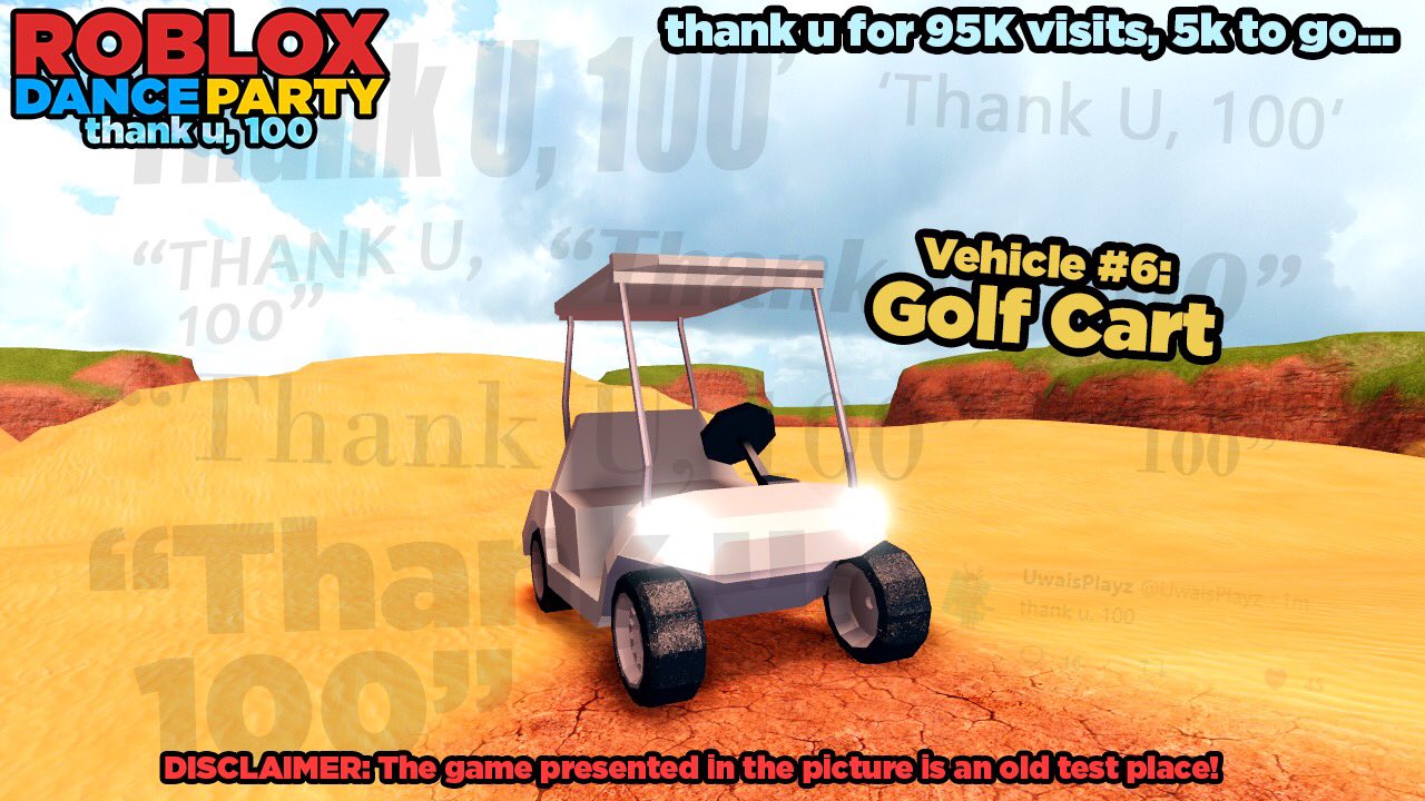 Roblox Golf Cart
