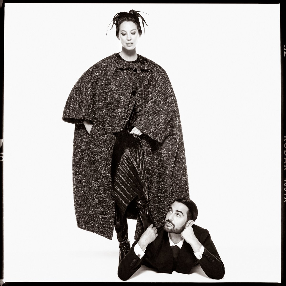 The final chic image (from this shoot). I hope and believe that somehow and someway Christy and I will continue to do wonderful things together for a very, very long time. Everyone involved in this campaign means a lot to me... marcjacobs.social/Chic