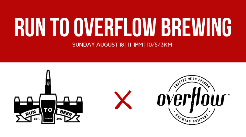 runTObeerOTT's tweet photo. NEXT BEER RUN: August 18 @overflowbrewing with 3/5/10KM options + walkers always welcome! See you @ the brewery! Don't forget your runners! https://t.co/GCKhG4la4b #ottawa #ottawarunners #ottawabeer https://t.co/i53J9y3FTb