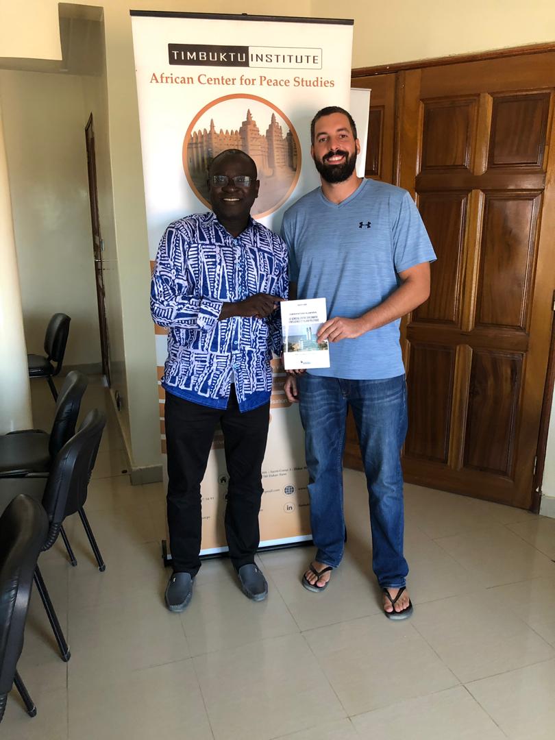 Heureux de la visite de Matthieu Rowsell de <a href="/uOttawa/">Université d'Ottawa | University of Ottawa</a> ce matin à <a href="/Timbuktuacps/">Timbuktu Institute</a> avec qui nous avons beaucoup parlé de <a href="/AliounendiayeI/">AliouneNdiaye_International</a> et de ses travaux innovants sur le Nigeria et l'Inde