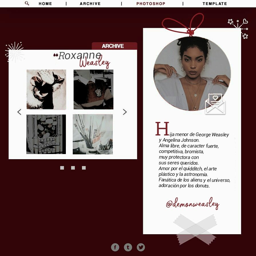 devientoysal's tweet image. ㅤㅤ﹏﹏﹏﹏ ⋆﹡☾ ⊹ · °. ﹏﹏﹏﹏
             ❛ Ꭱᴏxᥲɴɴᴇ Ꮃᴇᥲsʟᴇʏ·s
                       ᴄʀᴏɴᴏʟᴏɢʏ ❜
ㅤㅤ──────────────────
 
#ғʀᴇᴇʀᴏʟ  ；#ʜᴘ
    ˗ˏˋ¿↻﹢♡?ˊˎ˗