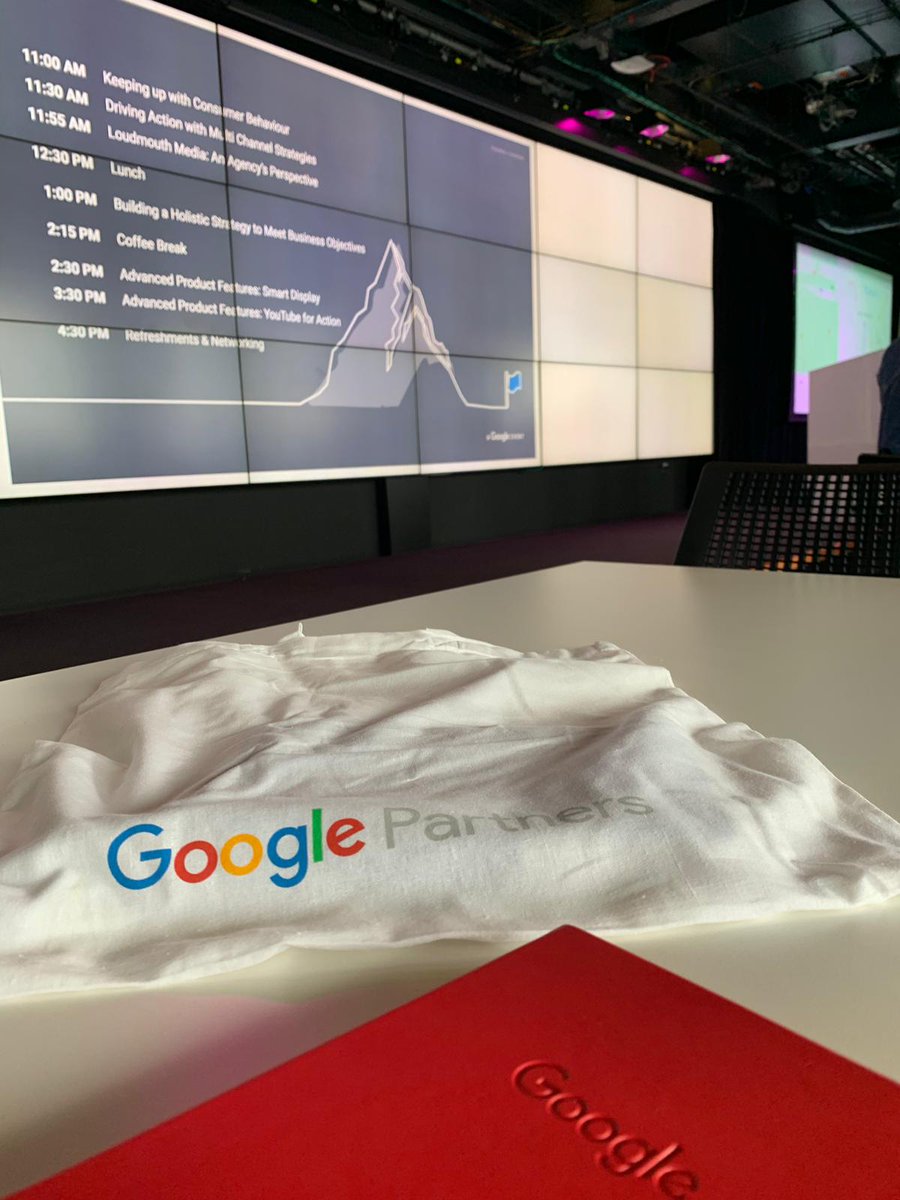 It was great to spend the day with other <a href="/Google/">Google</a> Partner Agencies at the #TalksAtGoogle 'Multi-Channel Strategy' session in London. It's always important for us to stay at the forefront of our industry, offering our clients a new perspective and driving better business results.
