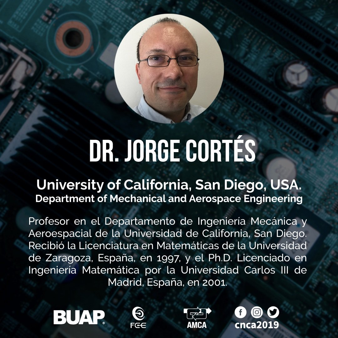 cnca2019's tweet photo. El #CNCA2019 está cada vez más cerca, ingresa a nuestras redes sociales para conocer a todos los conferencistas magistrales.

 #BUAP #FCE #FCEBUAP #AMCA #Electronica #Automatización #Control #Robotica #modelomatemático #Technology #mecatronica #Puebla #visitapuebla https://t.co/PxOUS0xv7j