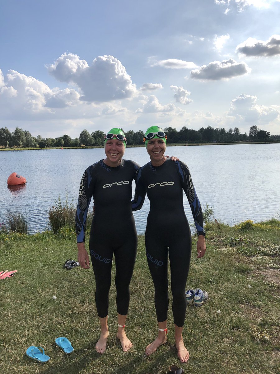 Chappers2013's tweet photo. An evening swimming training for #TeamBaloo at #TriFarm #Boreham 😎 @PBaloo https://t.co/zfXKeke9lb