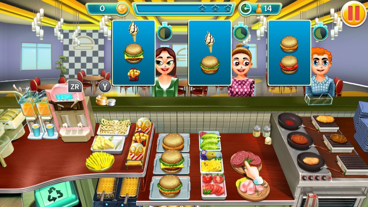 Burger Chef Tycoon is a fast food cooking simulator releasing for Switch on August 2nd. #NintendoSwitch #timemanagement #simulation #cookinggame #eshop <a href="/BaltoroGames/">Baltoro Games</a> | launchpartygaming.com/news/2019/burg…