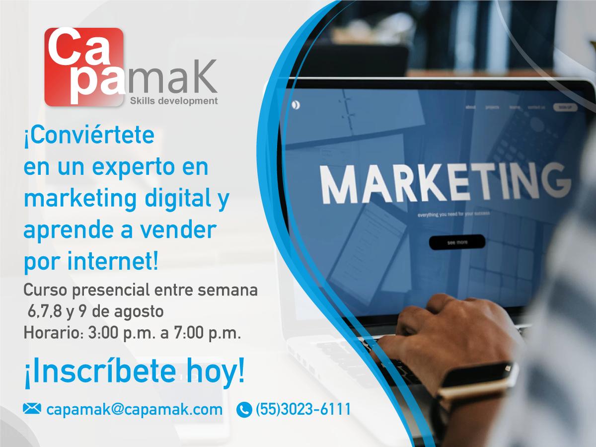 Capamak_of's tweet photo. Inscríbete a nuestro curso de #MarketingDigital.
Aprende a Planear estratégicamente, realizar campañas en #GoogleAds #Facebook #Instagram #LinkedIn y a diseñar mensajes publicitarios de alto impacto.
Comunícate con nosotros en👉https://t.co/XfV5927srU https://t.co/r8UX1oggCD