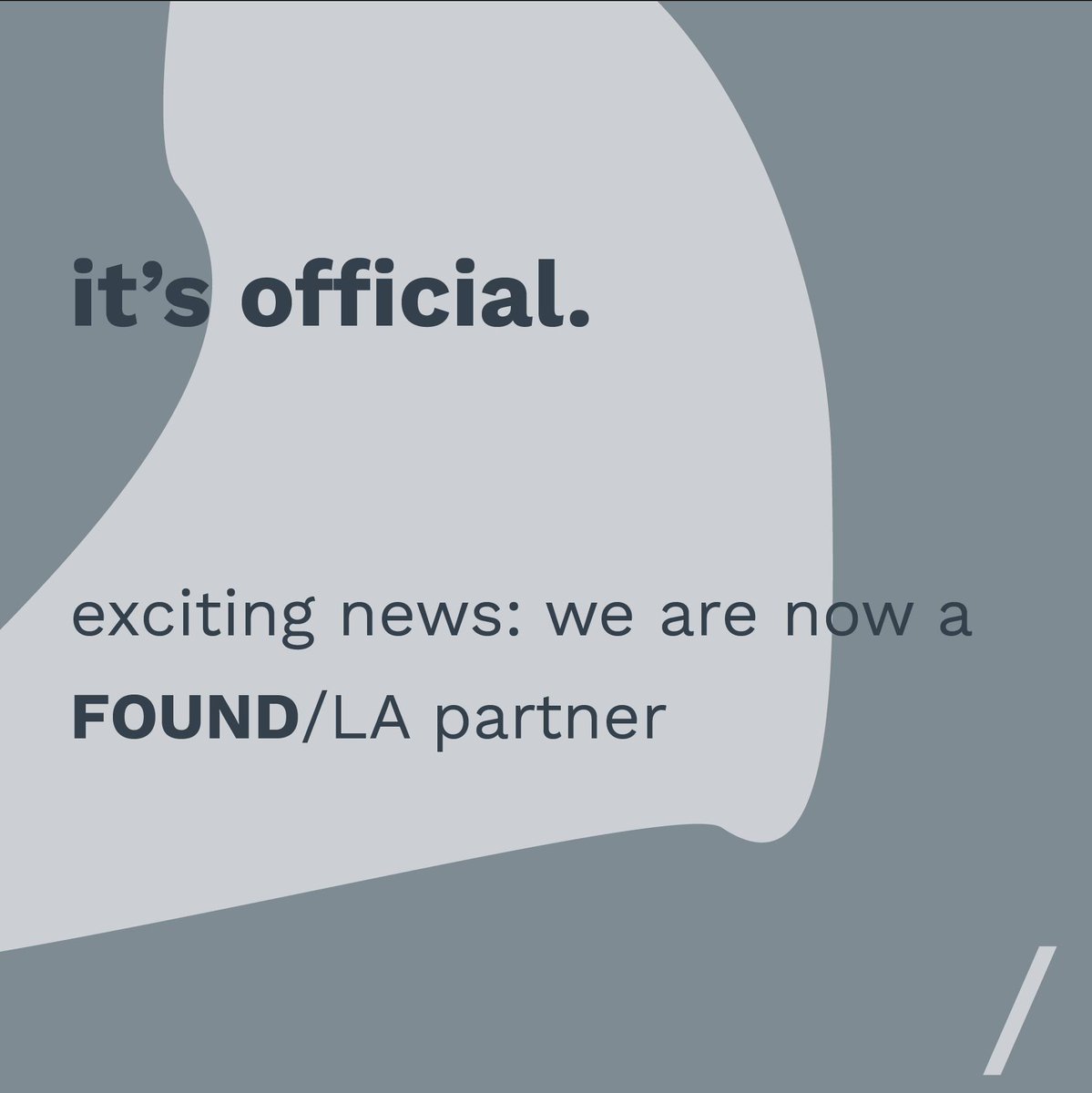 GRID110's tweet photo. Earlier this year we applied for @_FoundLA's first-ever call for proposals and we are so proud to among the winners! Visit their website to learn more about the challenge and our upcoming project to support local entrepreneurs in Los Angeles at https://t.co/zLRRVmwI7e. #FoundLA https://t.co/gyKsD2b78e