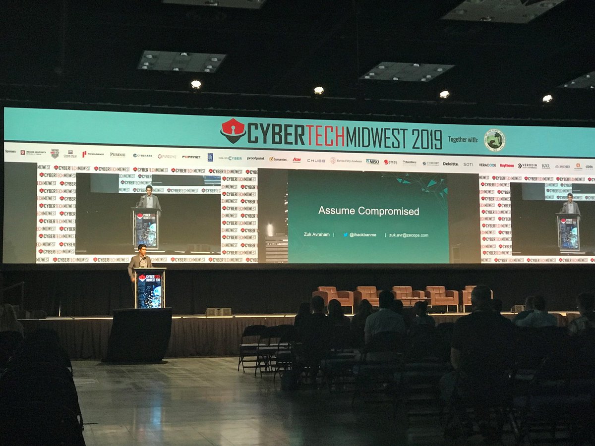 Great to see a strong speaker line-up and start-up showcase at #Cybertechmidwest2019 last week!
