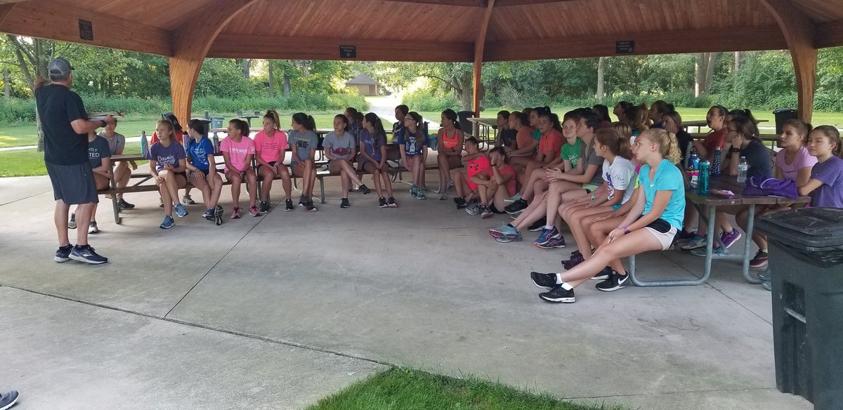 PerrysburgXC's tweet image. The administrative first day of practice is behind us. Lots of listening which led to an easy day of running for #PerrysburgXC!

Please remember to complete #FinalForms.

*Coach Monheim is pointing at our meeting location for the rest of the season.